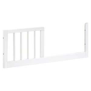 Babyletto Gelato Mini Wood Toddler Bed Conversion Kit in White