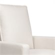 Babyletto Cali Pillowback Swivel Glider in Performance Cream Eco-Weave