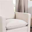 Babyletto Cali Pillowback Swivel Glider in Performance Cream Eco-Weave