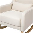 Babyletto Kai Rocker In Performance Natural Eco-Twill with Light Legs