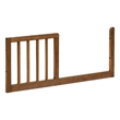 Babyletto Gelato Wood Mini Toddler Bed Conversion Rail in Natural Walnut