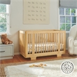 Babyletto Yuzu 8-in-1 Wood Convertible Crib with Conversion Kits in Natural