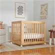 Babyletto Yuzu 8-in-1 Wood Convertible Crib with Conversion Kits in Natural