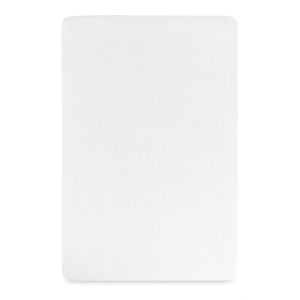 Babyletto 18x28&quot Modern Organic Cotton Bassinet Sheet in Plain White
