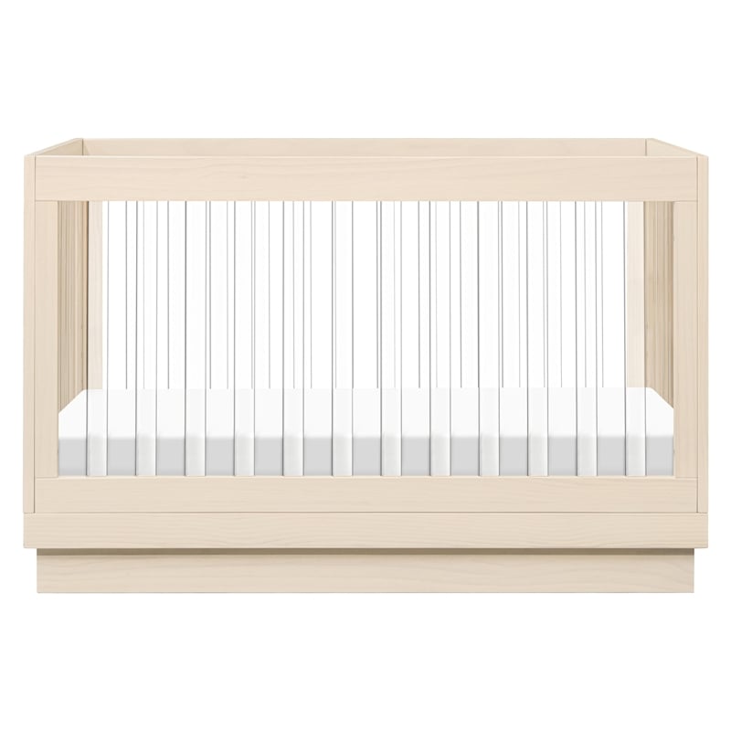Babyletto Harlow 3-in-1 Wood Convertible Crib with Conversion Kits in Natural