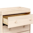 Babyletto Lolly Modern 3-Drawer Wood Changer Dresser in Washed Natural