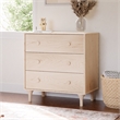 Babyletto Lolly Modern 3-Drawer Wood Changer Dresser in Washed Natural
