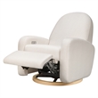 Babyletto Nami Fabric Glider Recliner with Electronic Control and USB in Cream
