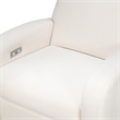 Babyletto Nami Fabric Glider Recliner with Electronic Control and USB in Cream