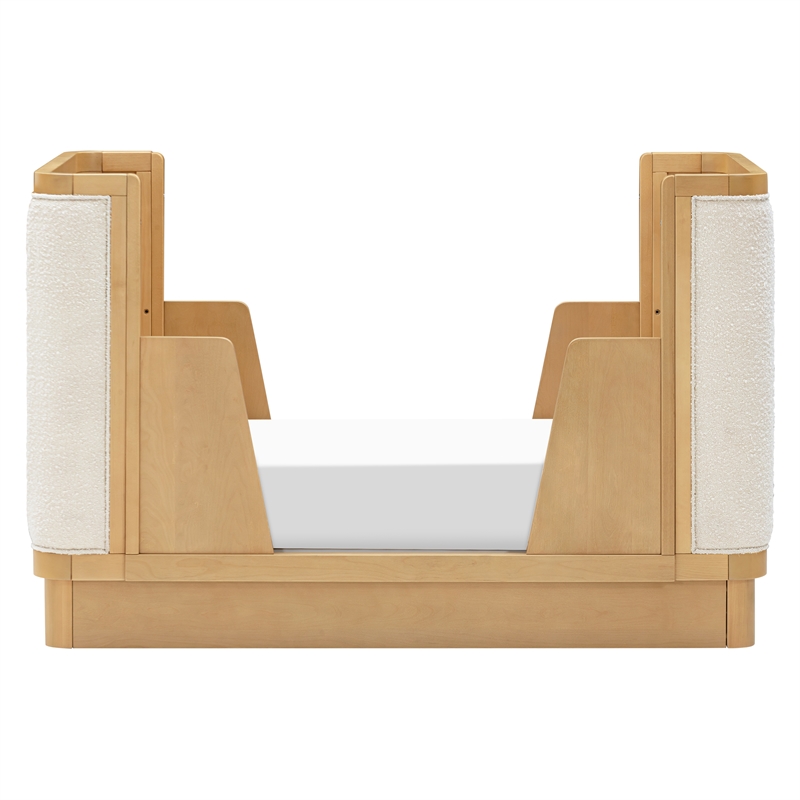 Babyletto Bondi Boucle Birch Wood Junior Bed Conversion Kit in Honey