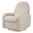 Babyletto Nami Glider Recliner w/Electronic Control and USB in Performance Beach