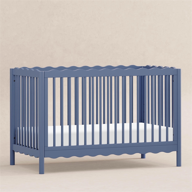 Babyletto Swell 4 in 1 Convertible Crib in Cove Blue