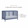 Babyletto Swell 4 in 1 Convertible Crib in Cove Blue