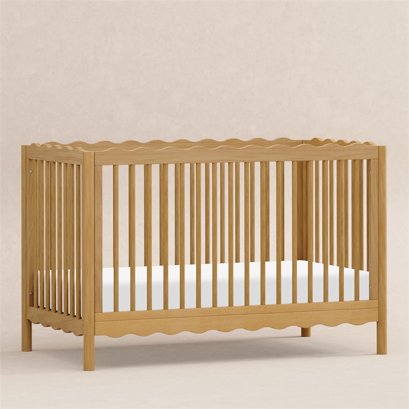 Babyletto Swell 4-in-1 Convertible Crib in Honey