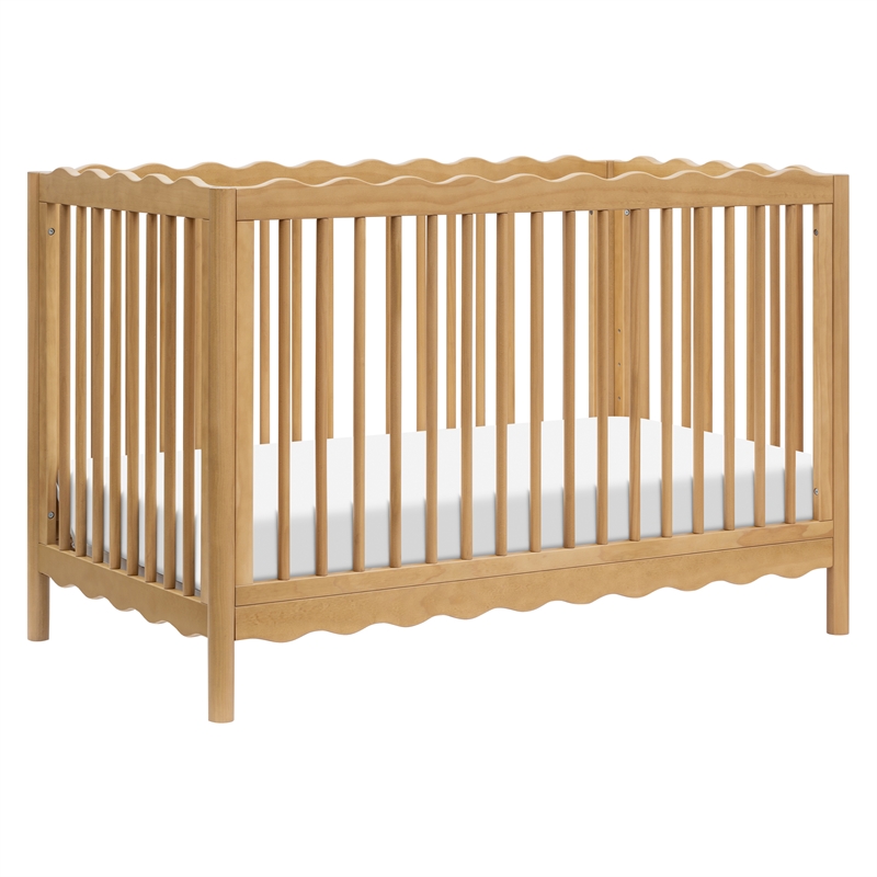 Babyletto Swell 4-in-1 Convertible Crib in Honey