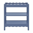 Babyletto Swell Changing Table with 2-Shelves in Cove Blue