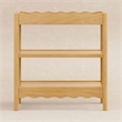 Babyletto Swell Changing Table with 2-Shelves in Honey