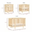 Babyletto Pogo 8-in-1 Convertible Crib in Blonde