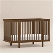Babyletto Pogo Pine Wood 8-in-1 Convertible Crib in Natural Walnut