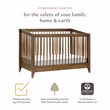 Babyletto Sprout 4-in-1 Convertible Crib in Natural Walnut