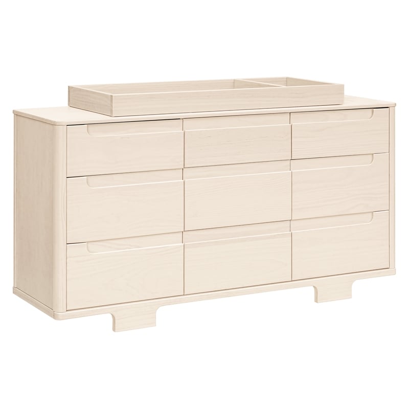 Babyletto Yuzu 9-Drawers Dresser in Washed Natural