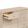 Babyletto Palma 7-Drawers Double Dresser in Taupe