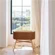 babyletto x GATHRE Capsule Bassinet in Camel