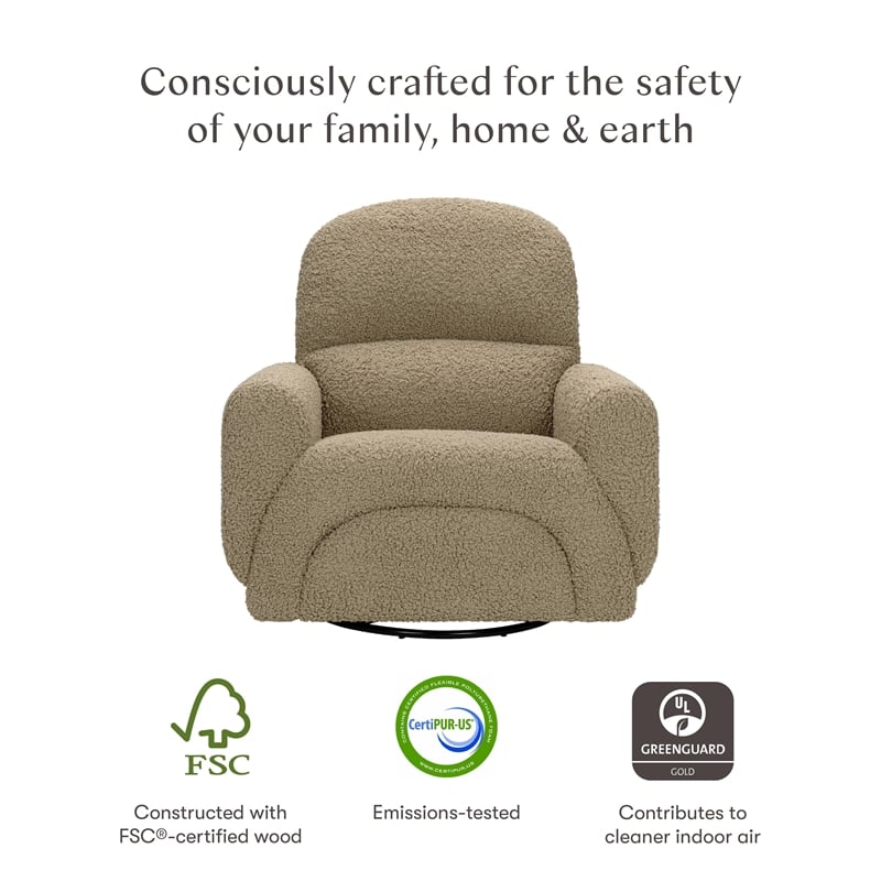 babyletto Rainbow Recliner and Swivel Glider