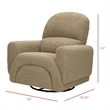 babyletto Rainbow Recliner and Swivel Glider
