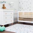 Babyletto Lolly 3 Drawer Changer Dresser in White and Natural