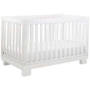 Babyletto Modo 3-in-1 Convertible Crib with Toddler Bed Conversion Kit in White