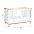 Scoot 3-in-1 Convertible Crib & Toddler Bed Conversion Kit White/Washed Natural