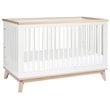 Scoot 3-in-1 Convertible Crib & Toddler Bed Conversion Kit White/Washed Natural
