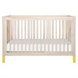 Gelato 4-in-1 Convertible Crib with Toddler Bed Conversion Kit in Washed Natural
