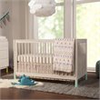 Gelato 4-in-1 Convertible Crib with Toddler Bed Conversion Kit in Washed Natural