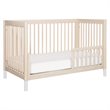 Gelato 4-in-1 Convertible Crib with Toddler Bed Conversion Kit in Washed Natural