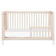 Gelato 4-in-1 Convertible Crib with Toddler Bed Conversion Kit in Washed Natural