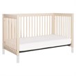 Gelato 4-in-1 Convertible Crib with Toddler Bed Conversion Kit in Washed Natural