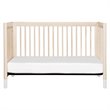Gelato 4-in-1 Convertible Crib with Toddler Bed Conversion Kit in Washed Natural