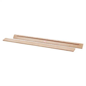 Babyletto Hidden Hardware Twin/Full Size Bed Conversion Kit in Washed Natural