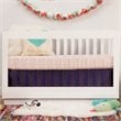 Babyletto Harlow 3-in-1 Convertible Crib with Toddler Bed Conversion Kit - White