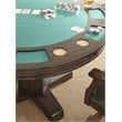 Rudy Reversible Game Table in Medium Walnut