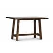 Steve Silver Saranac 5-Piece Chocolate Mango Wood Counter Height Dining Set