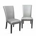 Silver Faux Leather