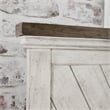 Steve Silver Bear Creek Rustic Ivory King Panel Bed
