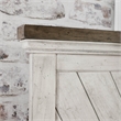 Steve Silver Bear Creek Rustic Ivory Queen Panel Bed