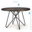 Derek Black 5-Piece Dining Set