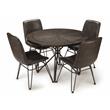 Derek Black 5-Piece Dining Set