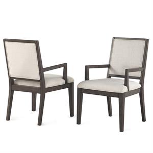 Steve Silver Mila Washed Gray 36&quot Arm Chair