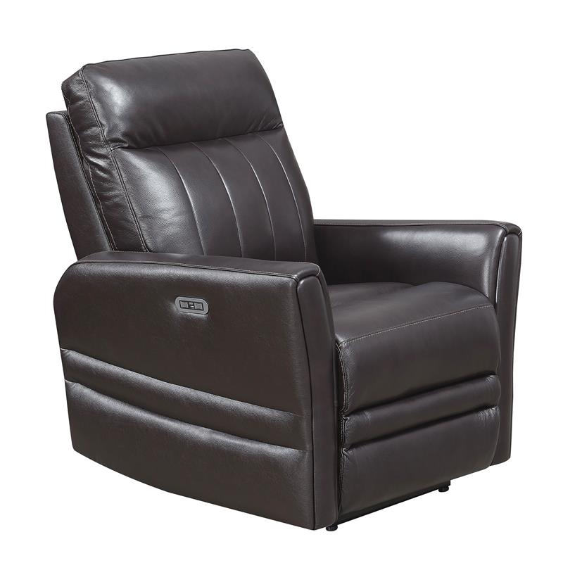 Coachella Brown Leather Power Recliner Chair